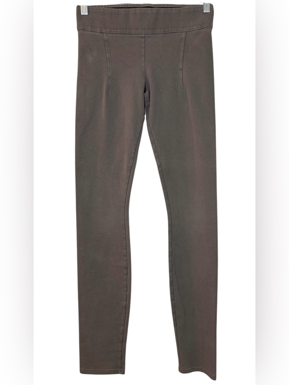 Helmut Lang HELMUT Cocoon Leggings Taupe Grayish-Brown Size S Cotton-Blend